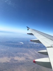 Obraz premium wing of an airplane