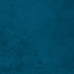 Colorful winter blue ink and watercolor textures on white paper background. Paint leaks and ombre effects. Hand painted abstract image. Deep sea.