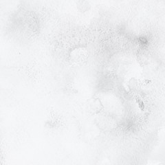 Colorful winter blue ink and watercolor textures on white paper background. Paint leaks and ombre effects. Hand painted abstract image. Deep sea.