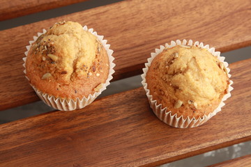 delicious homemade spelled muffins