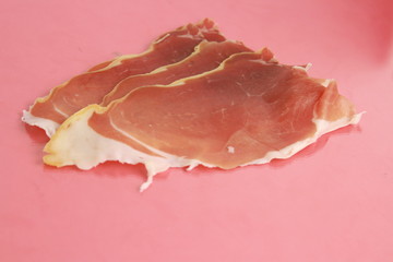 slices of serrano ham