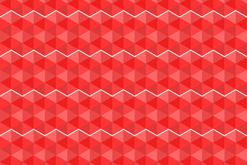 Seamless pattern geometric hexagons, Vector colorful abstract texture with triangular and hexagonal shapes