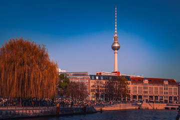 Spree river in Berlin