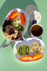 hand holding a cup of coffee. breakfast. healthy food. proper nutrition.