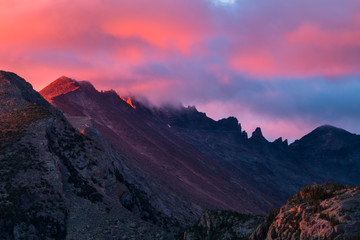 Long's Peak at Dawn