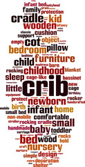 Crib word cloud