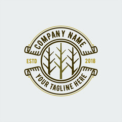 logo design for forest adventure