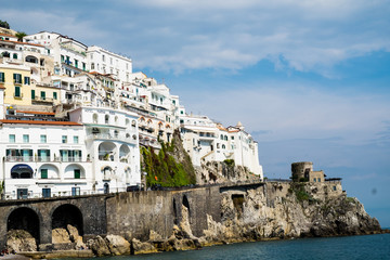 Fototapeta na wymiar Amalfi an der italienischen Küste