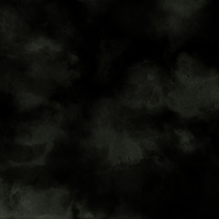 Green ink and watercolor textures on white paper background. Paint leaks and ombre effects. Hand painted abstract image.