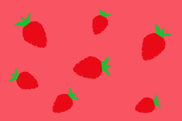 strawberry background image