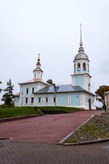 Fototapeta na wymiar Alexander Nevsky Orthodox Church of Vologda, Rissia.