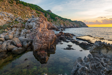 Hang Rai cave in Ninh Thuan, Vietnam