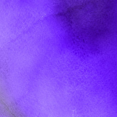 Violet ink and watercolor textures on white paper background. Paint leaks and ombre effects. Hand painted abstract image.