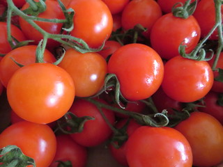 Delicious tomatoes with a good looks and incredible color
