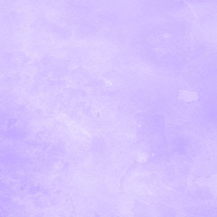 Violet ink and watercolor textures on white paper background. Paint leaks and ombre effects. Hand painted abstract image.