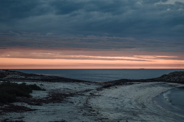 Fototapeta na wymiar Norwegian Sunset
