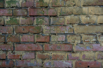 brick wall grunge texture. background