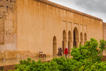 Obraz premium Morocco, Marrakech, El Badi Palace