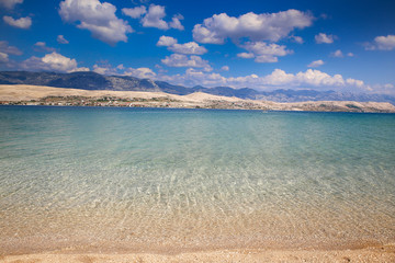 Cista beach in Pag Island, Croatia