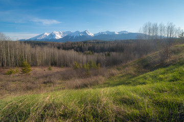 Obraz premium Heaven's Gate - Westward into the Mountains