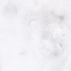 Fototapeta premium Violet ink and watercolor textures on white paper background. Paint leaks and ombre effects. Hand painted abstract image.