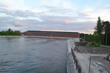 bridge over the river
