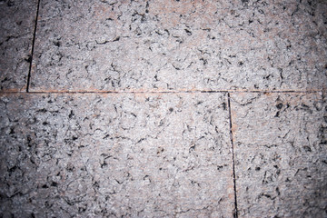 marble slabs of pavement decoration in italy