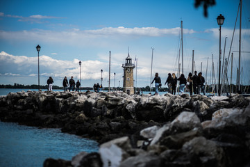 Sea view of Desenzano, Lake Garda