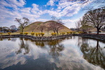 Grand Tumuli Park, Gyeongju, South Korea