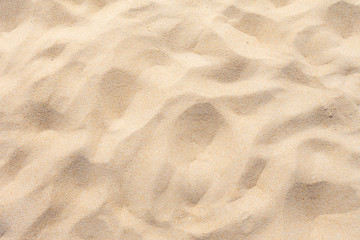 Fototapeta na wymiar Beautiful Fine beach sand in the summer sun