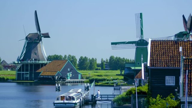 Mills of Koog aan de Zaan in Netherlands.