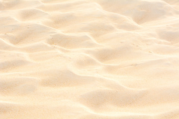 Fototapeta na wymiar Full Frame Shot Of Sand Texture On The Beach In The Summer