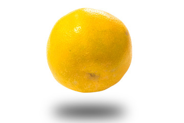 Whole and sliced orange fruits isolated on white.