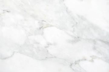 Closeup- White Marble Texture Full Frame Background