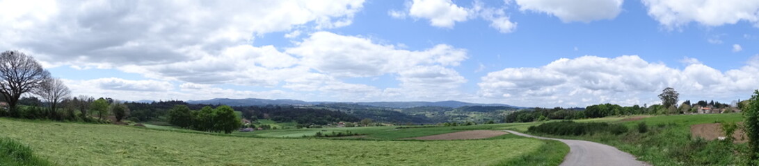 Naklejka premium paisajes de galicia 