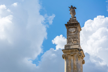 Horizontal View of the St. John Baptist in the Town of Sava, near Taranto, in the South of Italy