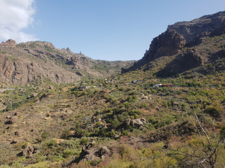 Fototapeta na wymiar Landschaft - Gran Canaria