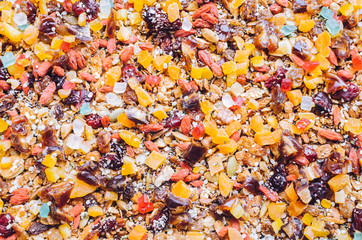 Organic homemade granola