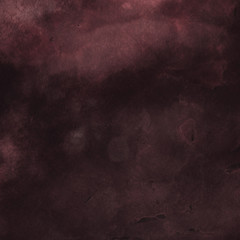 Red ink and watercolor texture on white paper background. Paint leaks and ombre effects. Hand painted abstract image.