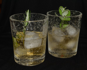 Cocktails pour deux amoureux