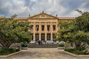 Obraz premium Altes Rathaus von Messina, Sizilien