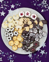 christmas biscuits variations in christmas decoration