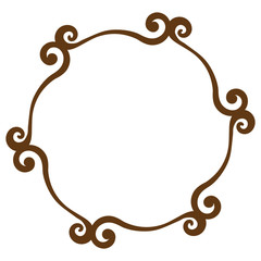 周年イベントやお祝い事などで使いやすいゴージャスでアンティーク調のフレームデザイン