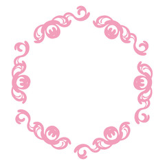 周年イベントやお祝い事などで使いやすいゴージャスでアンティーク調のフレームデザイン