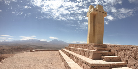 Beautiful region of the Atacama Desert, full of colors, light and so many charms, located in Chile.