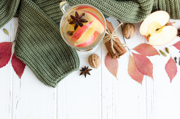 Autumn mulled wine