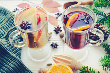 Autumn and Christmas mulled wine.