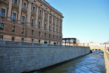 Naklejka premium suede stockolm