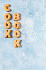 Crackers Arranged as a Word Cookbook