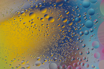 mixing water and oil backgroud